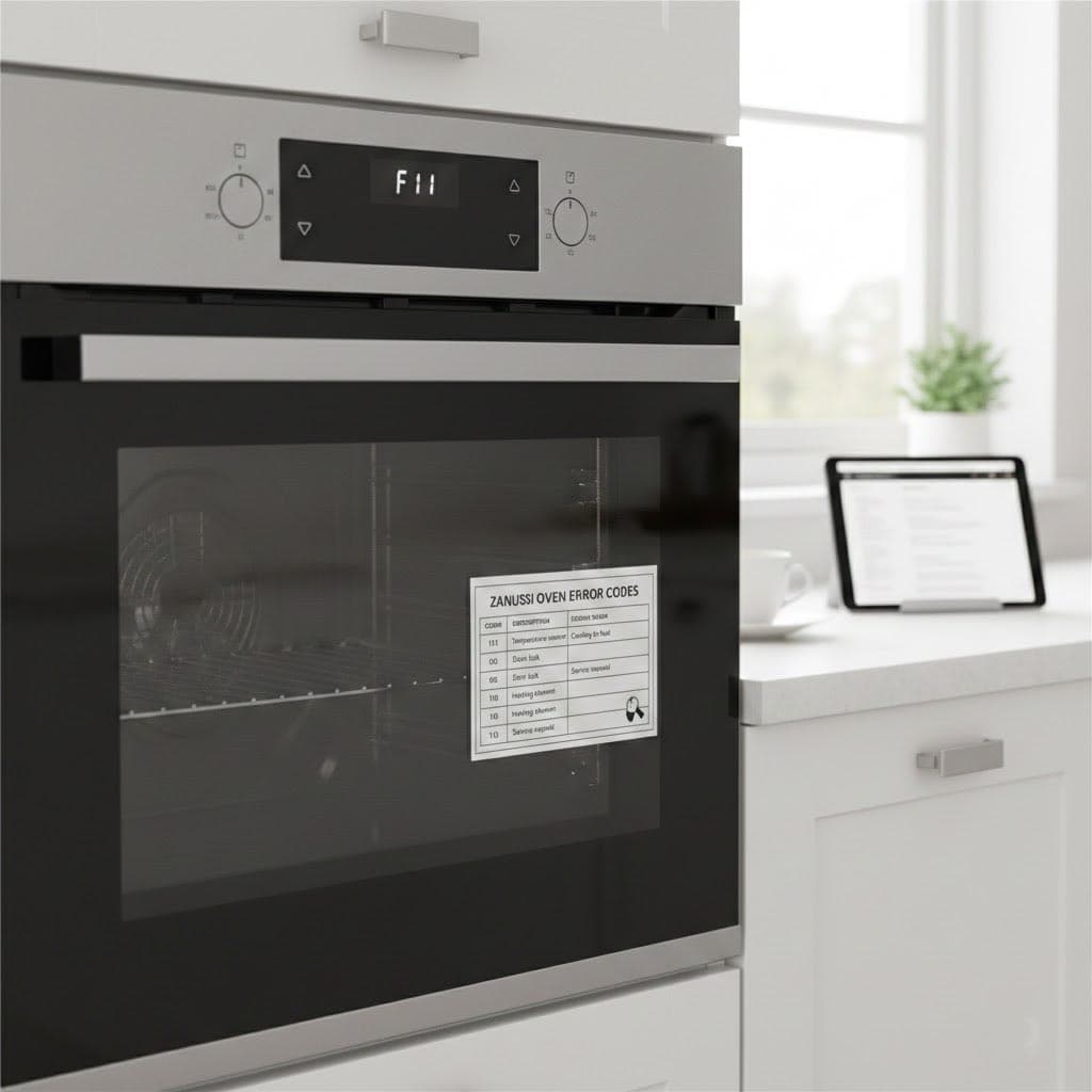 Zanussi Oven Error Codes | Complete Troubleshooting Guide for London Homes