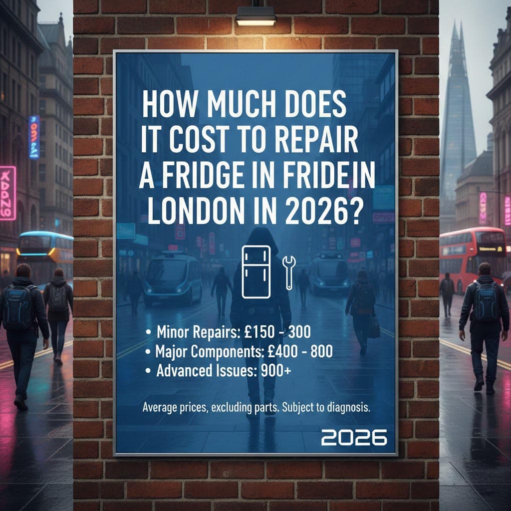 How Much Does It Cost to Repair a Fridge in London in 2026?
